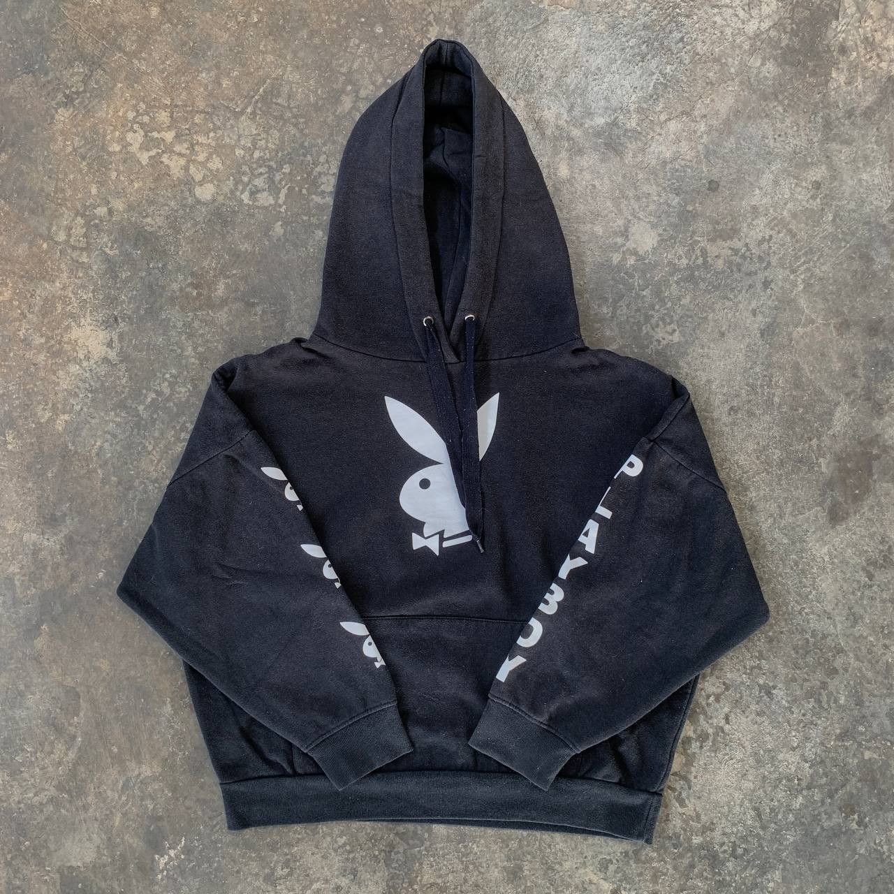 Playboy PLAYBOY Big Logo Boxy Hoodie Size L / US 10 / IT 46 - 1 Thumbnail