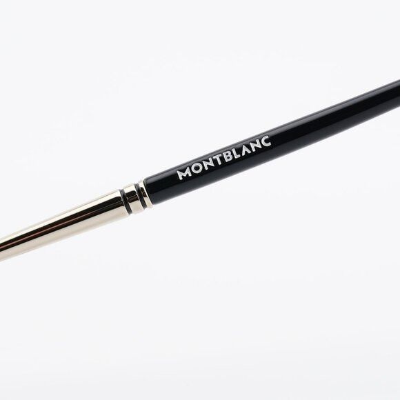 Montblanc Montblanc MB0072O 003 Eyeglasses Gold/Black 57mm Rectangle Size ONE SIZE - 2 Thumbnail