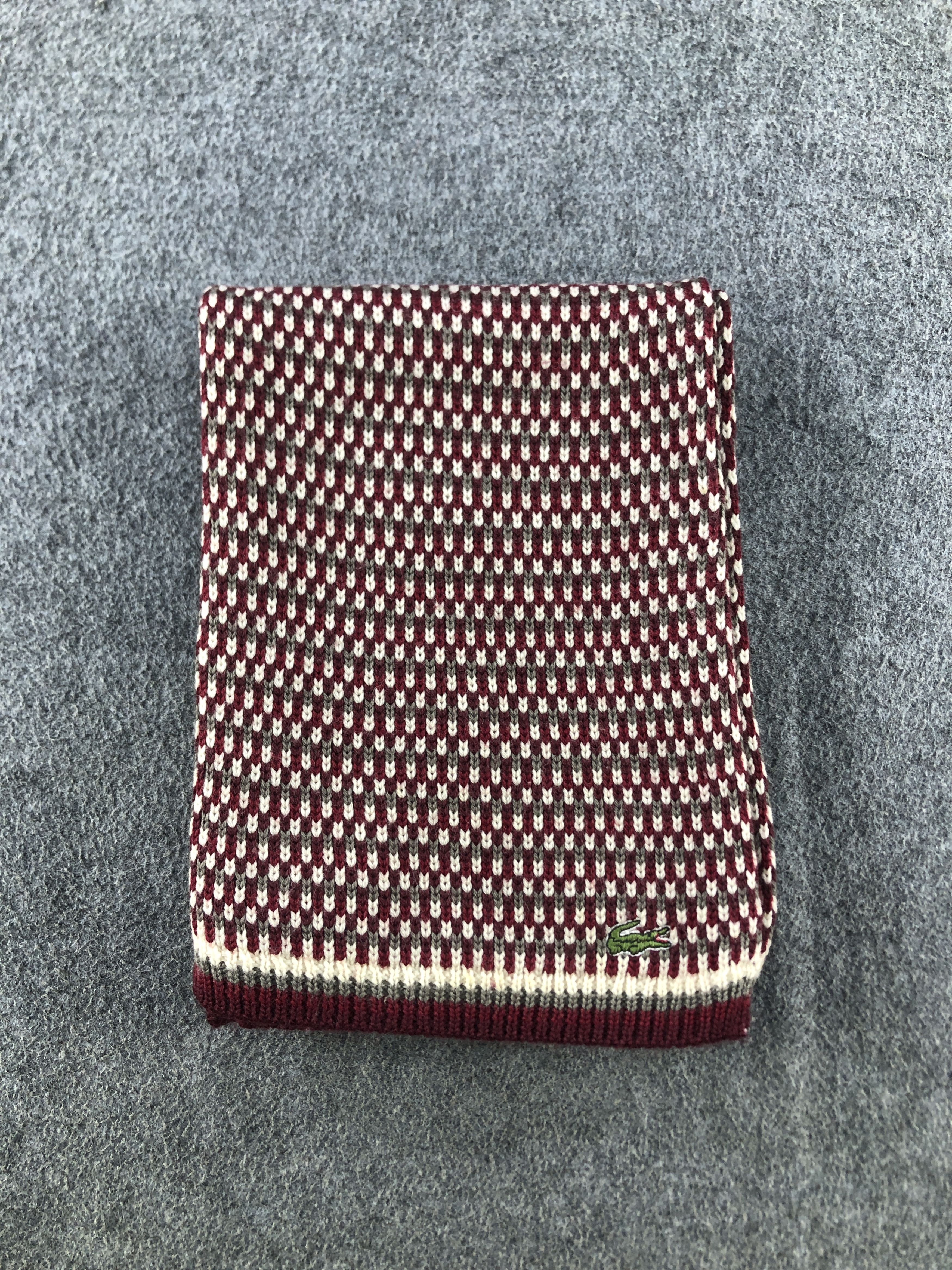 Lacoste Lacoste Scarf / Muffler / Neckwear P712 Size ONE SIZE - 6 Thumbnail