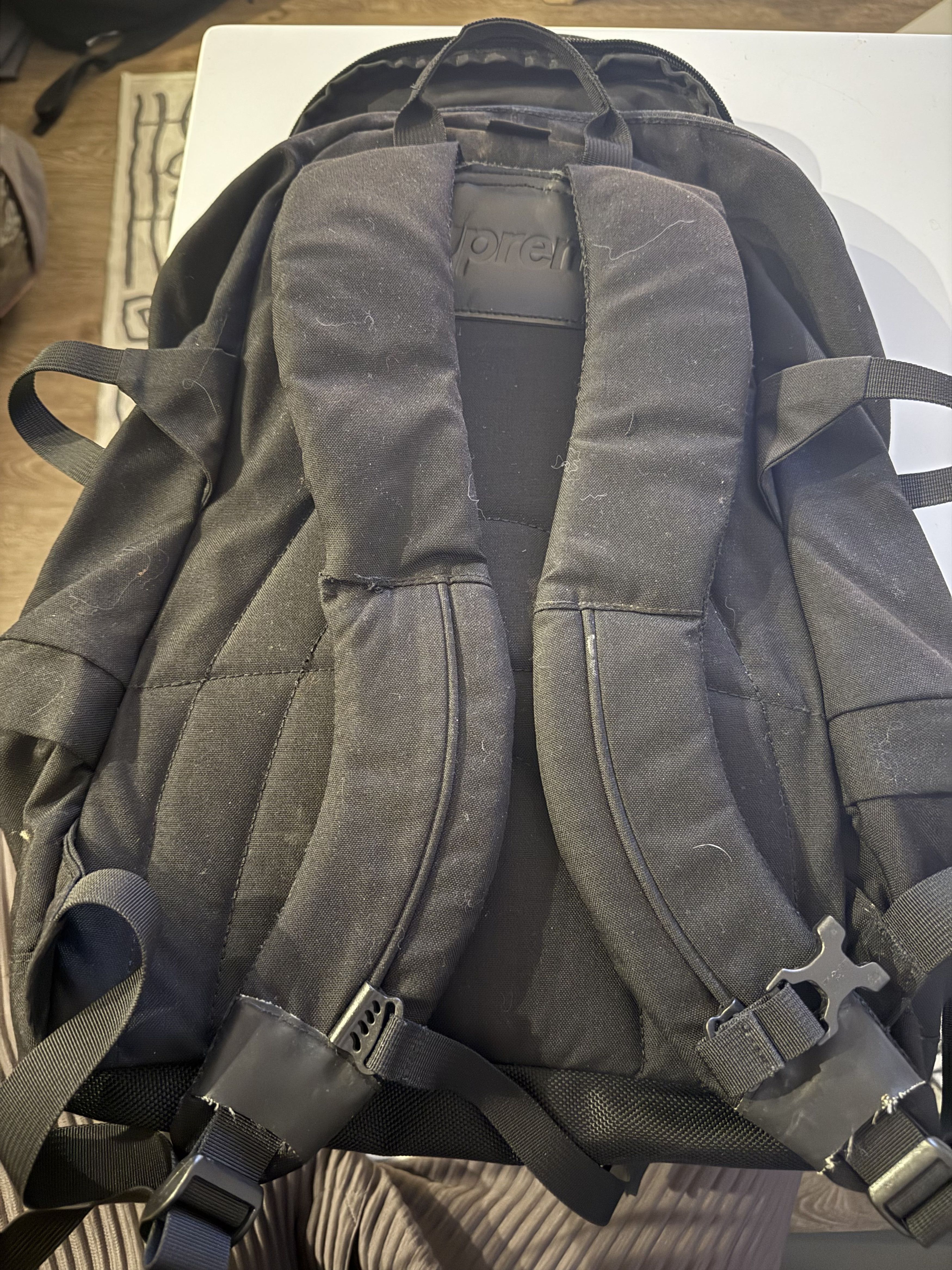 Supreme FW15 SUPREME CONTOUR BACKPACK BLACK Size ONE SIZE - 4 Thumbnail