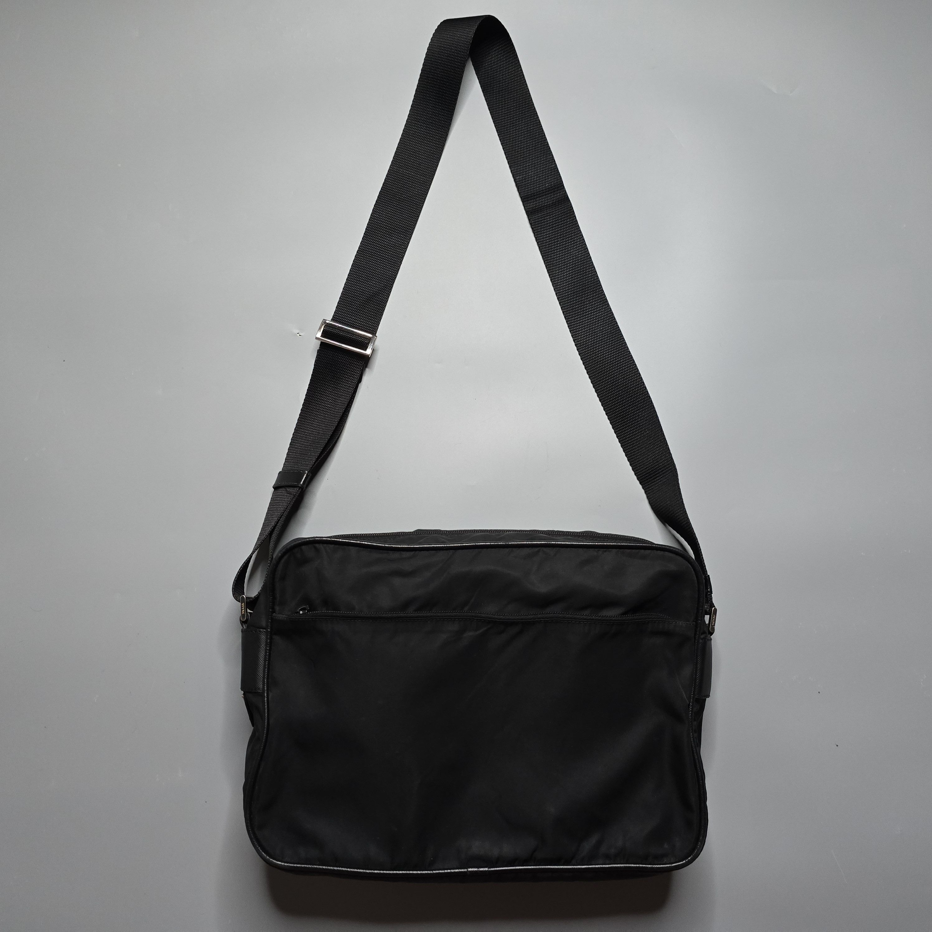 Prada Prada - Tessuto Messenger Bag Size ONE SIZE - 1 Thumbnail