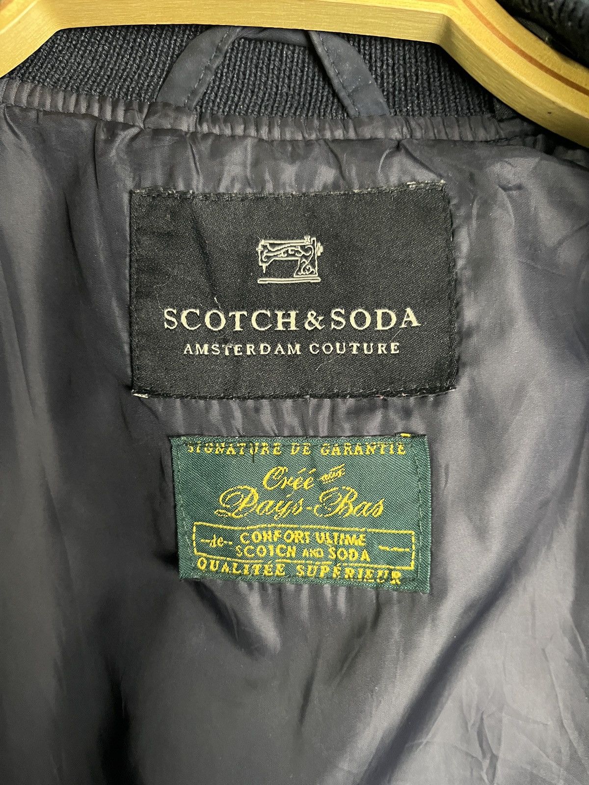 Scotch & Soda × Vintage Quilted Bomber Jacket Scotch & Soda VTG Rare Size US M / EU 48-50 / 2 - 11 Thumbnail