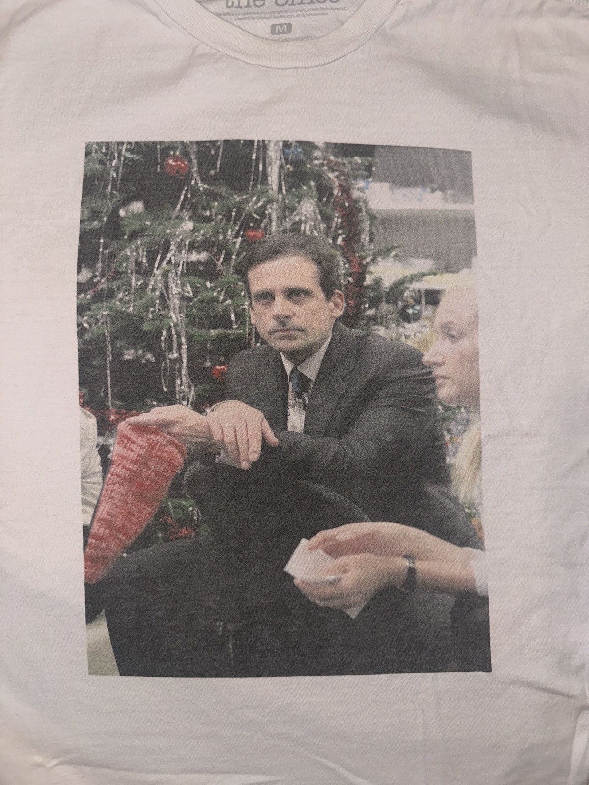 Vintage Michael Scott Christmas Office Tee Size US M / EU 48-50 / 2 - 2 Thumbnail