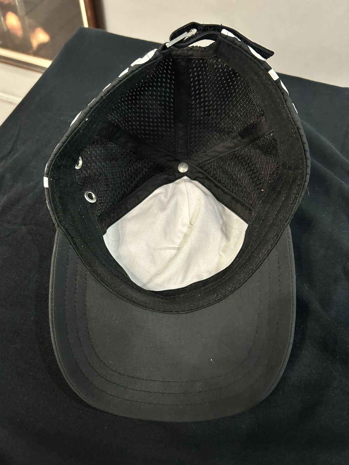 Supreme Supreme Side Logo 5-Panel Black Cap / Hat (SS22) Size ONE SIZE - 5 Thumbnail