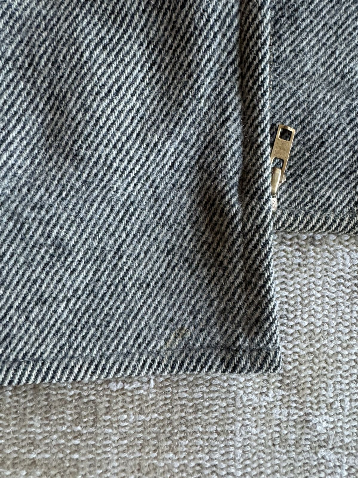 Johnson Woolen Mills × Vintage Vintage Johnson Woolen Mills grey wool cruiser jacket Size US M / EU 48-50 / 2 - 8 Thumbnail