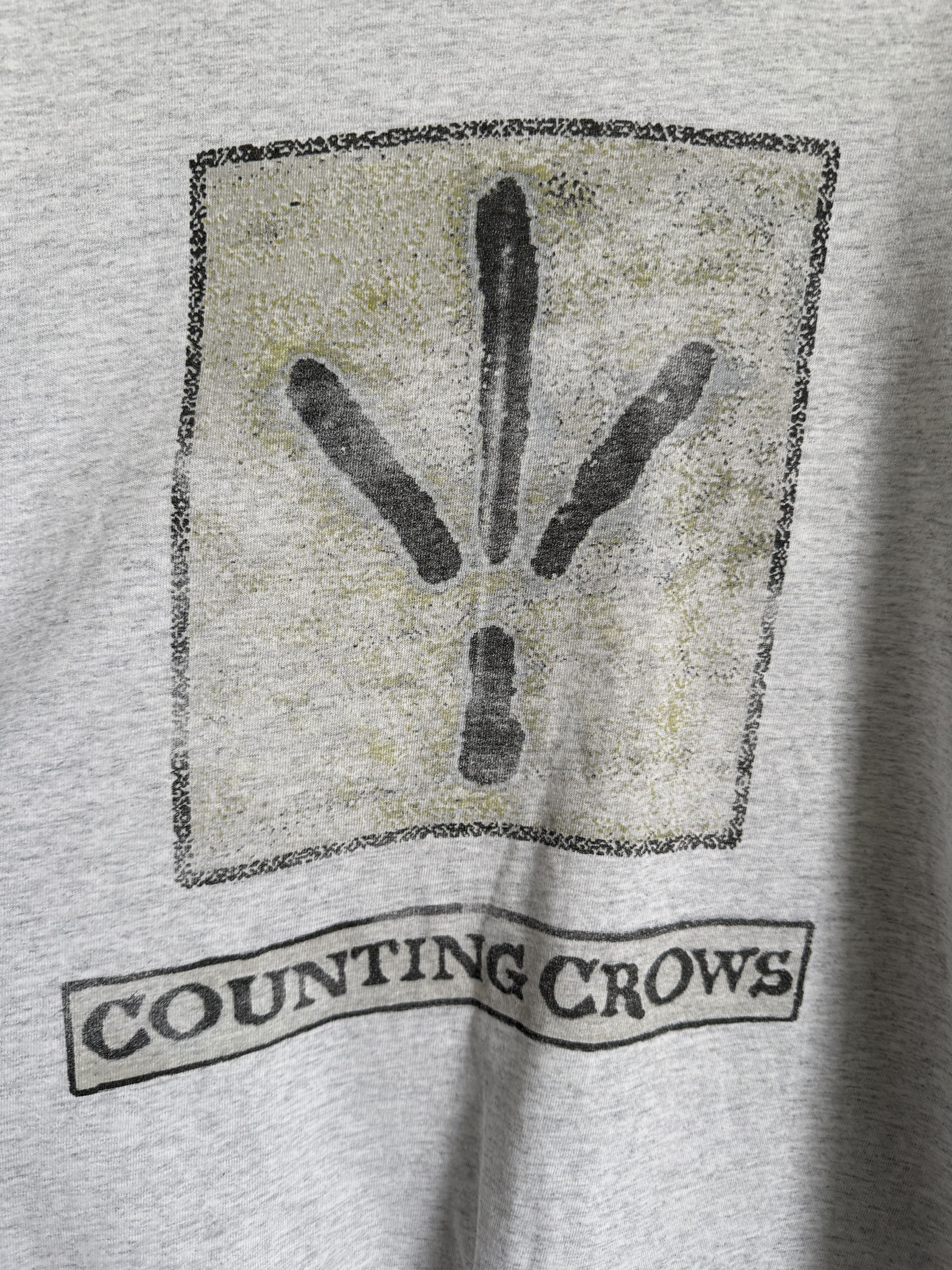 Band Tees × Vintage Vintage 90s Counting crows t-shirt Size US XL / EU 56 / 4 - 2 Thumbnail