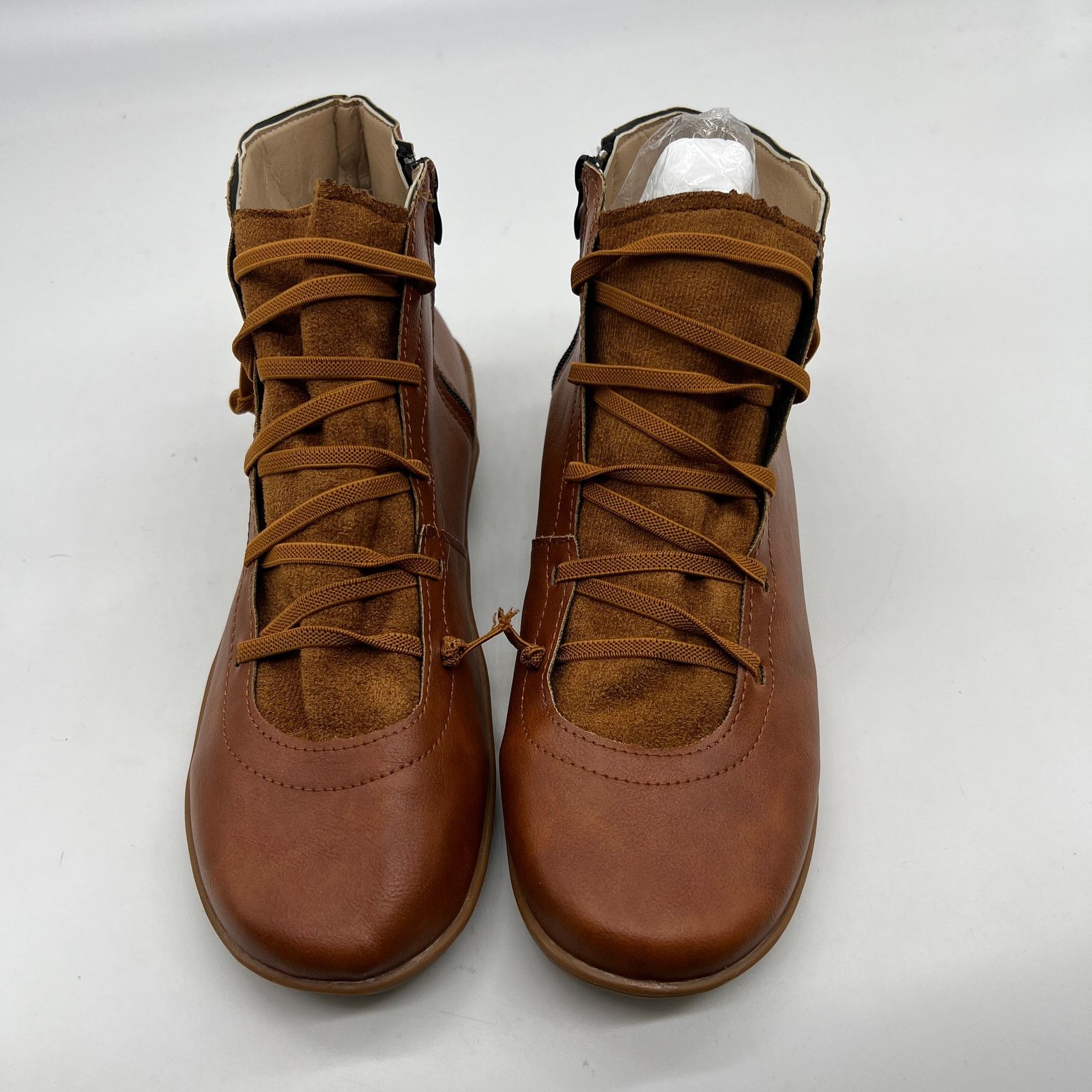Other Ankle Boots Round Toe Casual Comfortable Lightweight Size US 10.5 / IT 40.5 - 11 Thumbnail