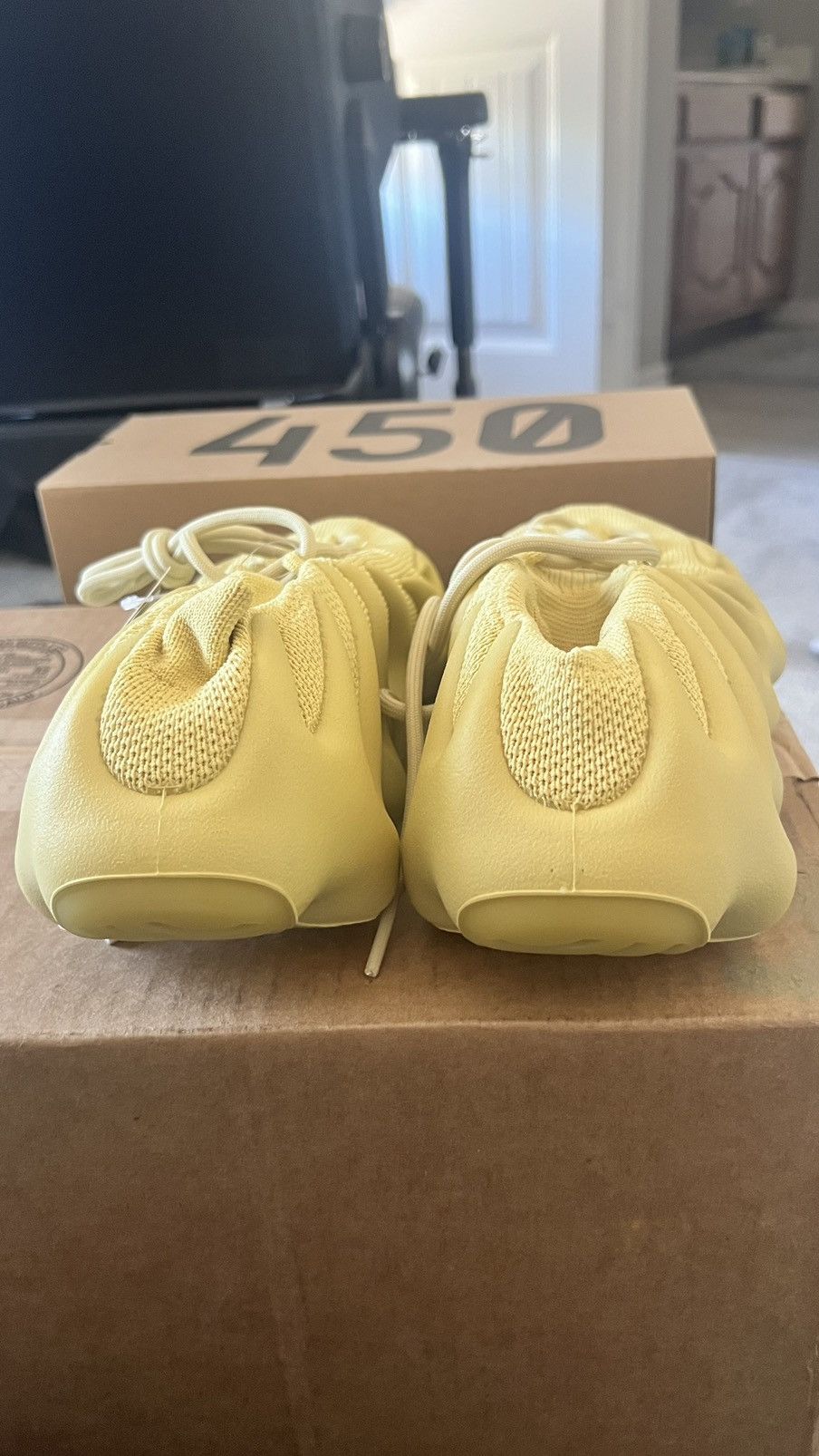 Adidas × Kanye West Yeezy 450 -Sulfur- Size US 11.5 / EU 44-45 - 3 Thumbnail