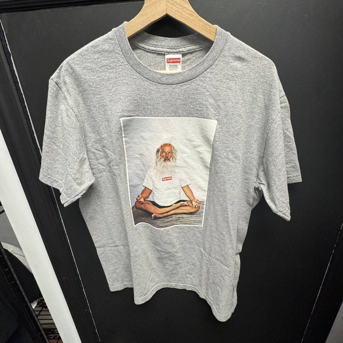 Supreme Supreme Rick Rubin Tee Heather Grey Size US M / EU 48-50 / 2 - 1 Thumbnail