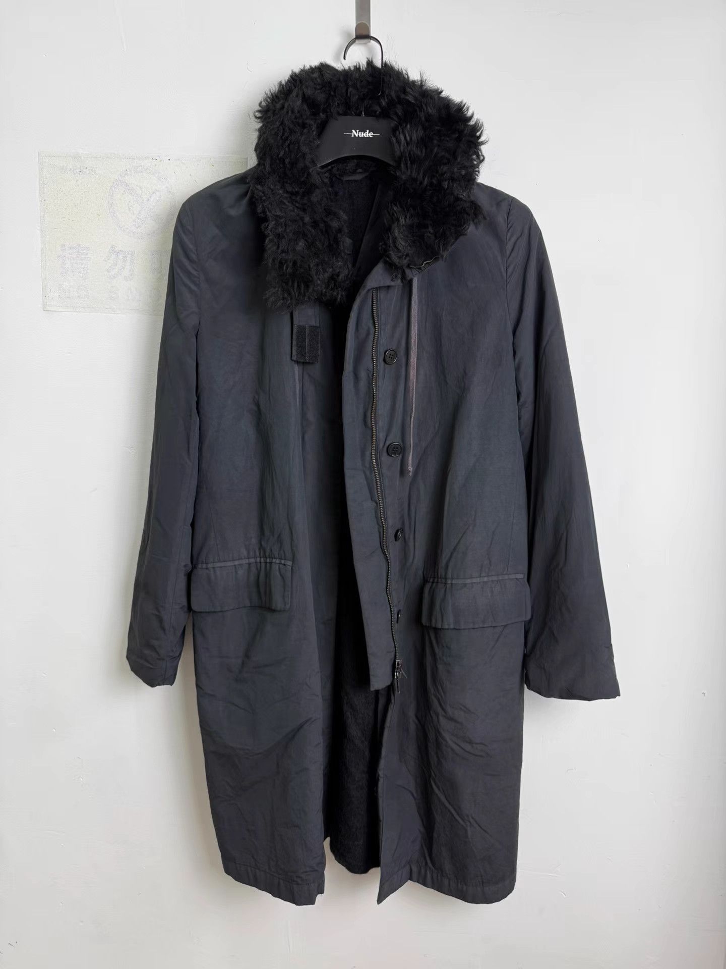 Helmut Lang Helmut Lang 1999AW Fur Collar Parka Coat K20 Size US XXS / EU 40 - 3 Thumbnail