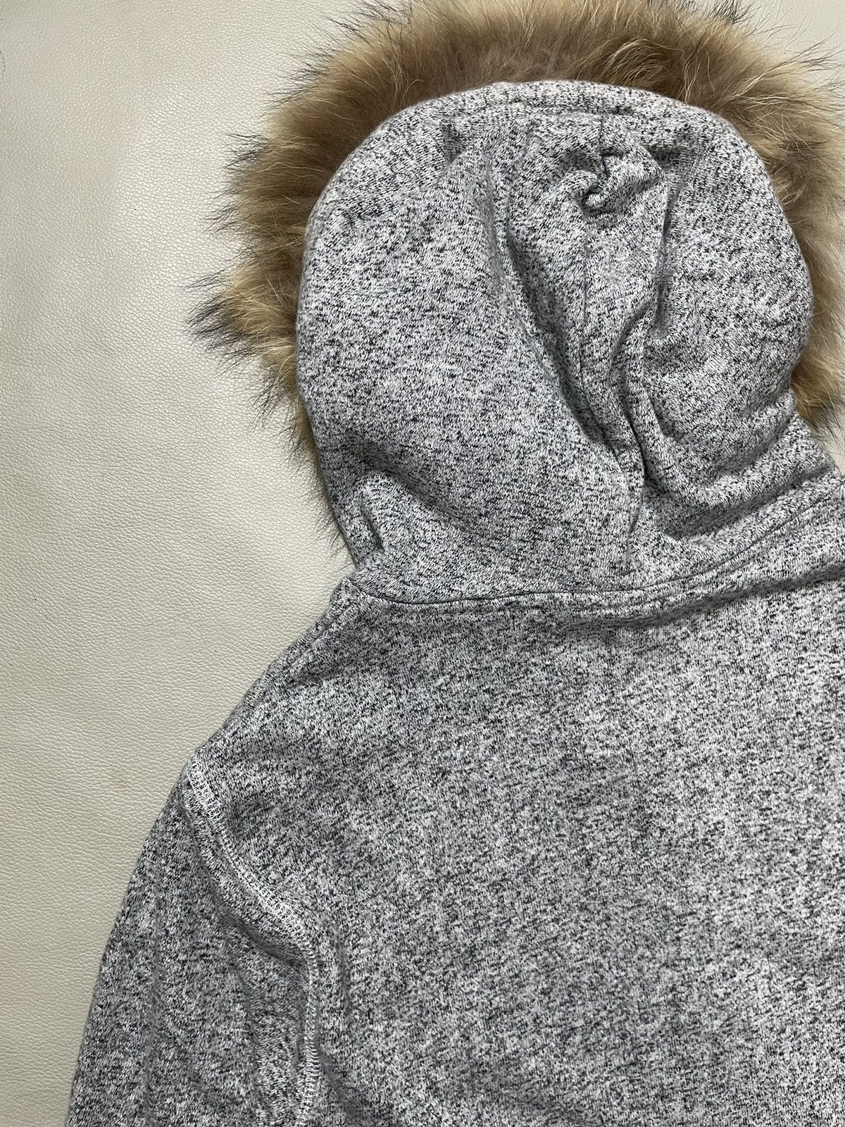 If Six Was Nine Ballow distressed zip Fur Hoodie ifsix lgb style Size US L / EU 52-54 / 3 - 7 Thumbnail