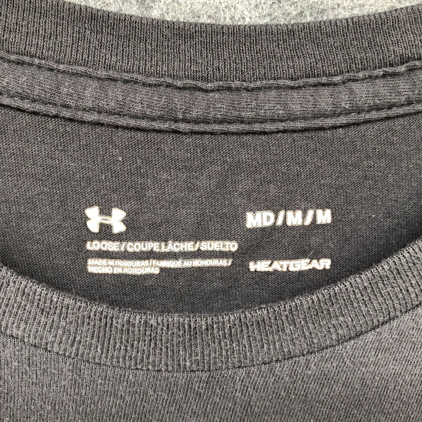 Under Armour Under Armour T Shirt Mens M Heatgear Short Sleeve Crewneck Logo Graphic Gray Size US M / EU 48-50 / 2 - 5 Thumbnail