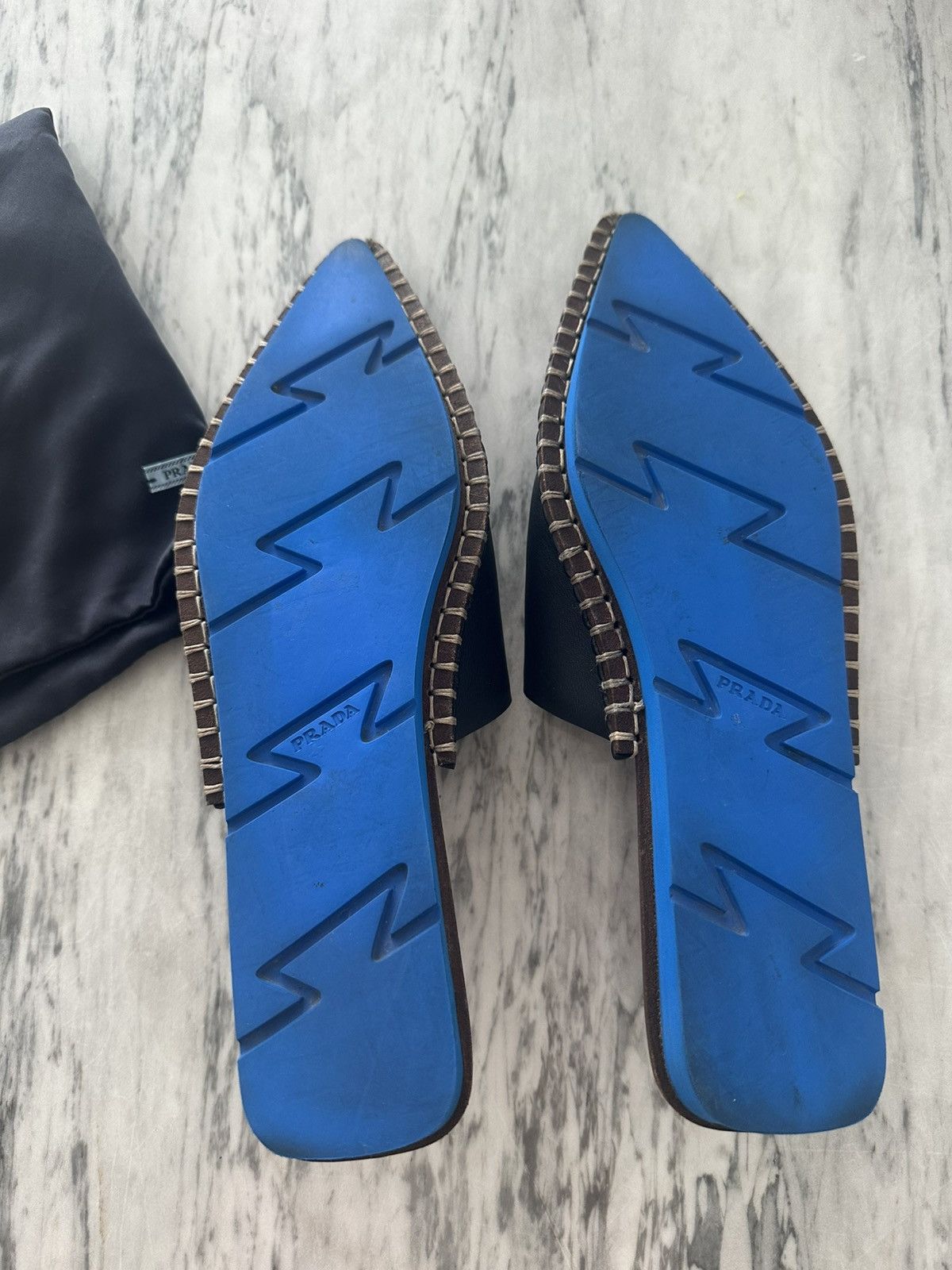 Prada Prada Archive Handmade Mules in size 40 Size US 8 / EU 41 - 5 Thumbnail