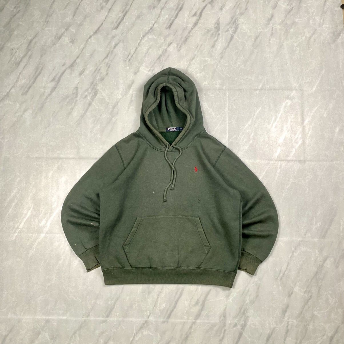 Vintage Polo RL Distressed Boxy Pullover