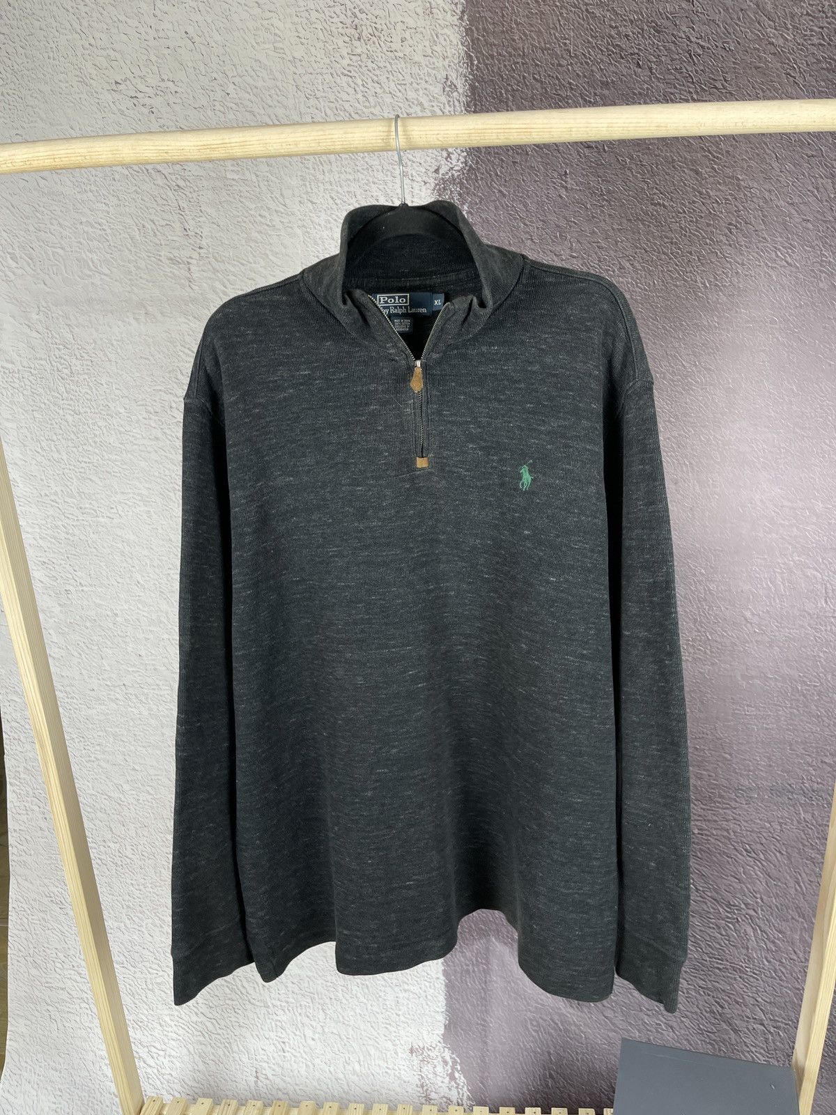 Polo Ralph Lauren Polo Ralph Lauren vintage 1/4 zip pullover sweater Size US XL / EU 56 / 4 - 1 Thumbnail
