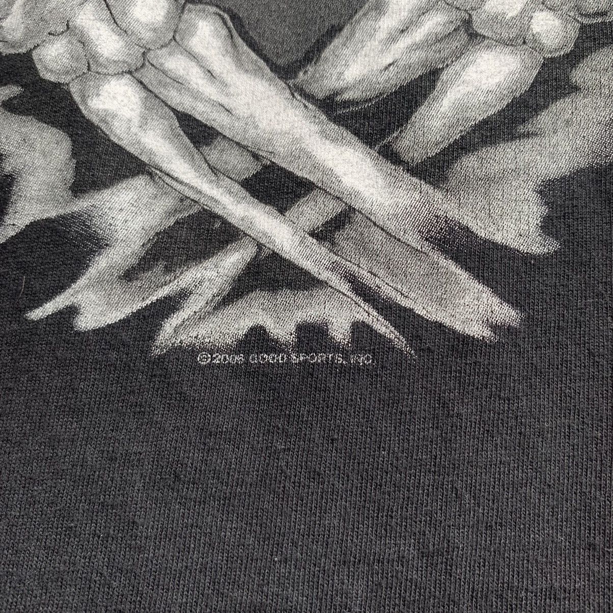 Vintage Y2K Skull Reaper Revolver Flame Overprint Long Sleeve Tee Size US XXL / EU 58 / 5 - 3 Thumbnail