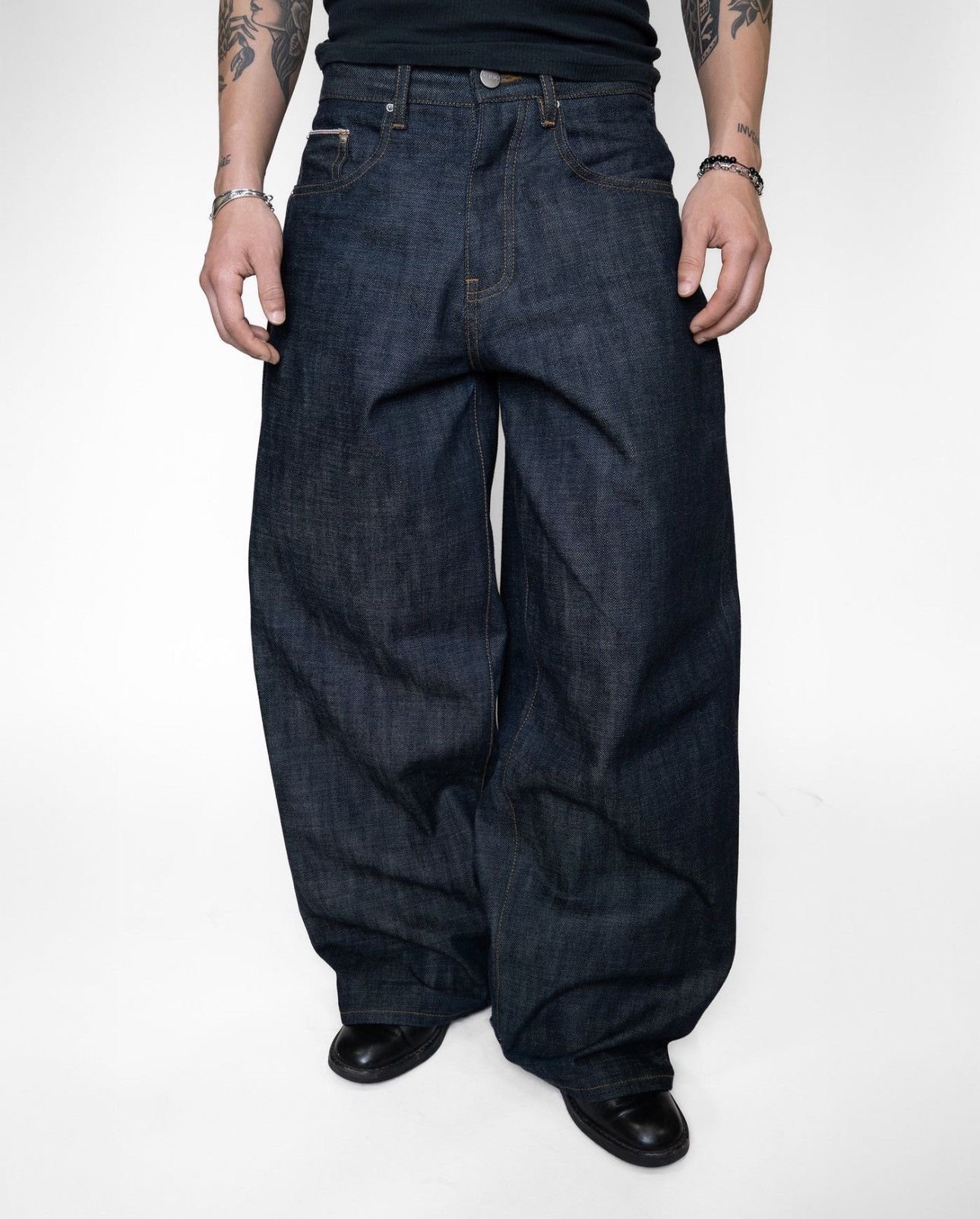 K-Two Studios K-Two 14.5oz Selvedge Heavy Denim V2 Jeans - Indigo