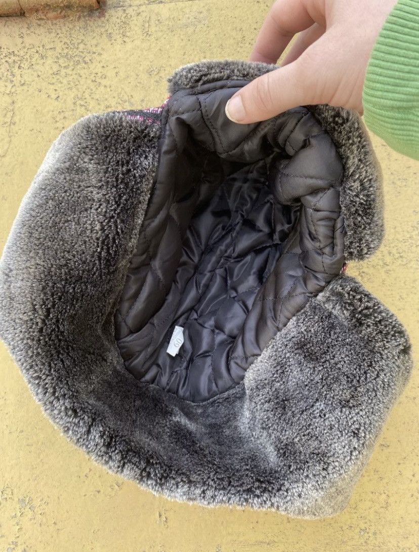 Japanese Brand Ushanka Fur Fuzzy vintage distressed mohair hat Size ONE SIZE - 3 Thumbnail