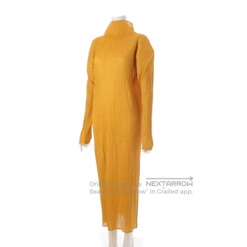 Issey Miyake Issey Miyake Yellow Dress Size M / US 6-8 / IT 42-44 - 3 Thumbnail