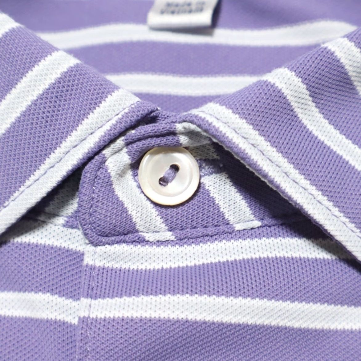 Peter Millar Peter Millar Crown Sport Jersey Stretch Striped Polo Shirt Purple Men L Shirt Polo Shirt Men Purple Crown Sport Jersey Striped Polo Shirt L Size US L / EU 52-54 / 3 - 6 Thumbnail