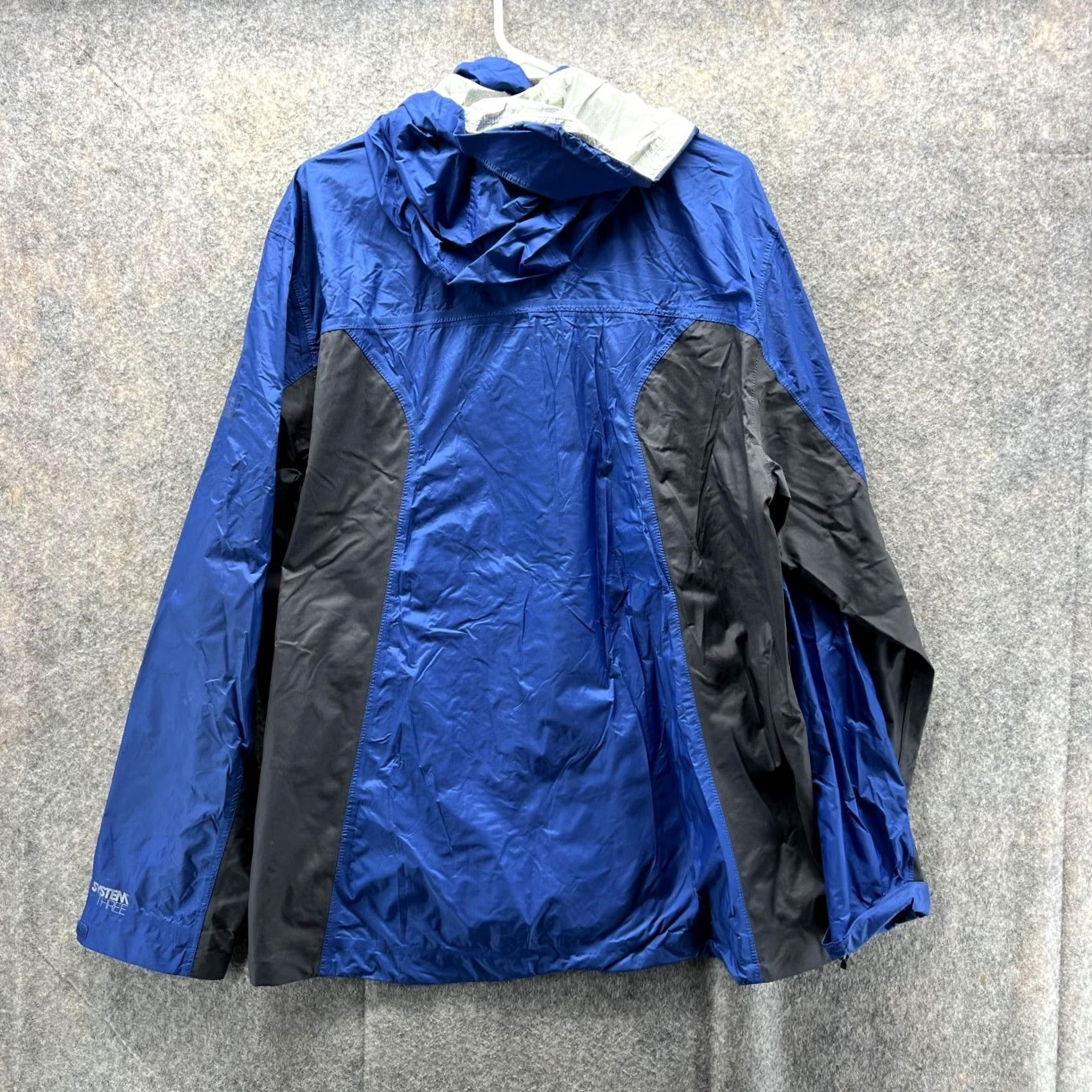 Eastern Mountain Sports Eastern Mountain Sports Jacket Windbreaker Hooded XL Men Blue Full Zip Hoodie Size US XL / EU 56 / 4 - 3 Thumbnail