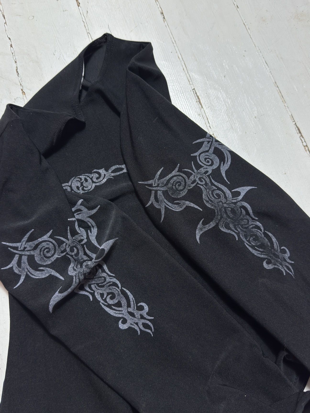 Other VINTAGE TRIBLE 2000s BLACK LONG SLEEVE Size S / US 4 / IT 40 - 5 Thumbnail