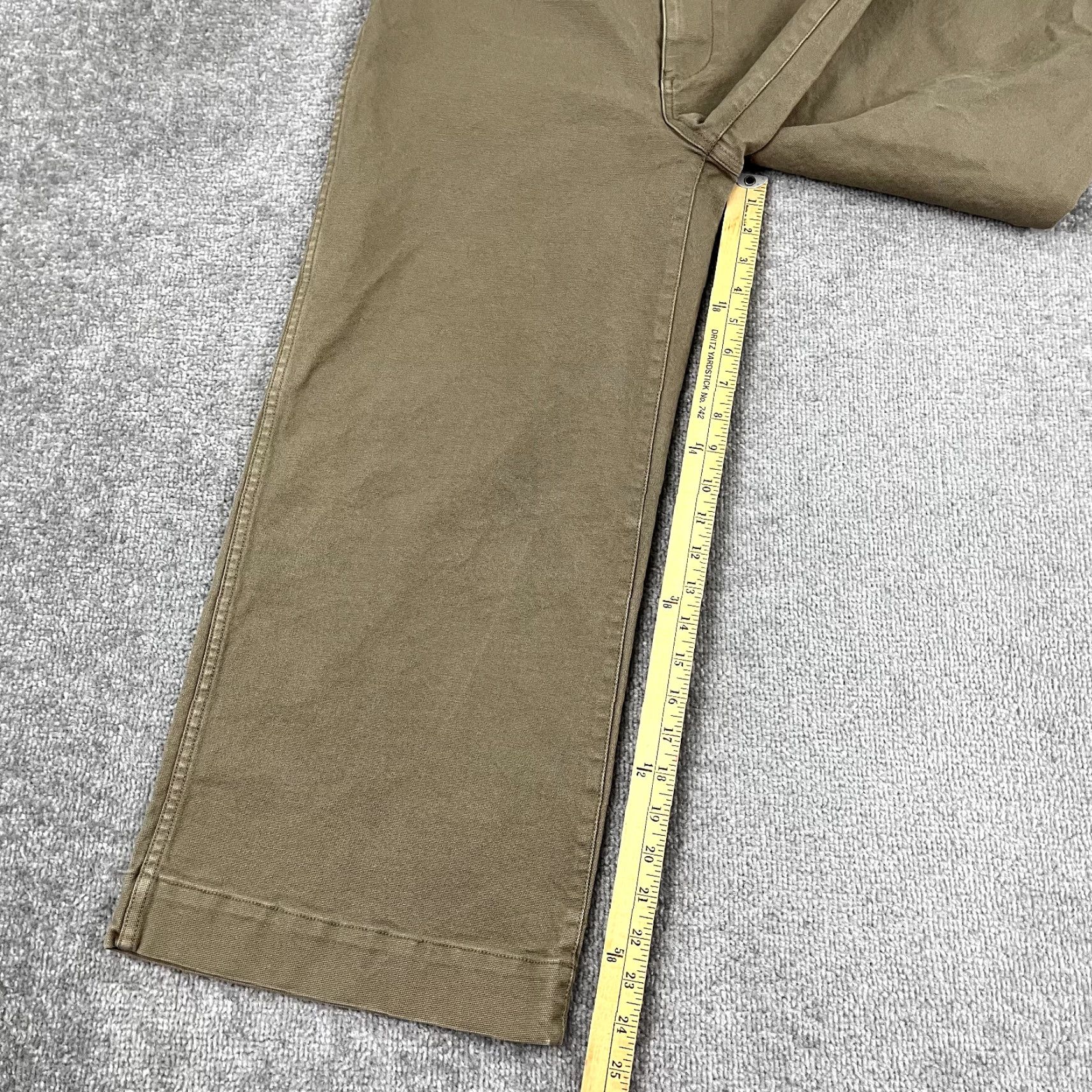 Madewell MADEWELL Pants Women Size 30 Brown Emmett Wide Leg Cropped 25" High Rise Cotton Size 30" / US 8 / IT 44 - 6 Thumbnail