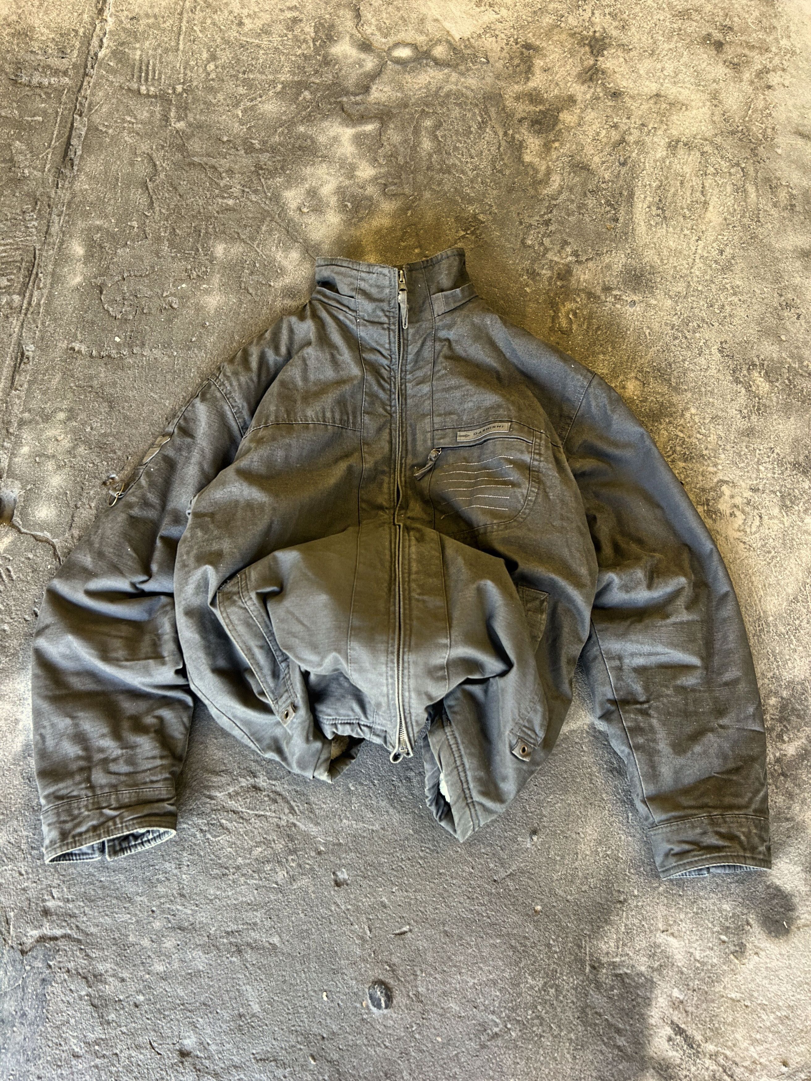 Vintage Avant Garde Balenciaga Style Cargo Jacket 90s - Main Image