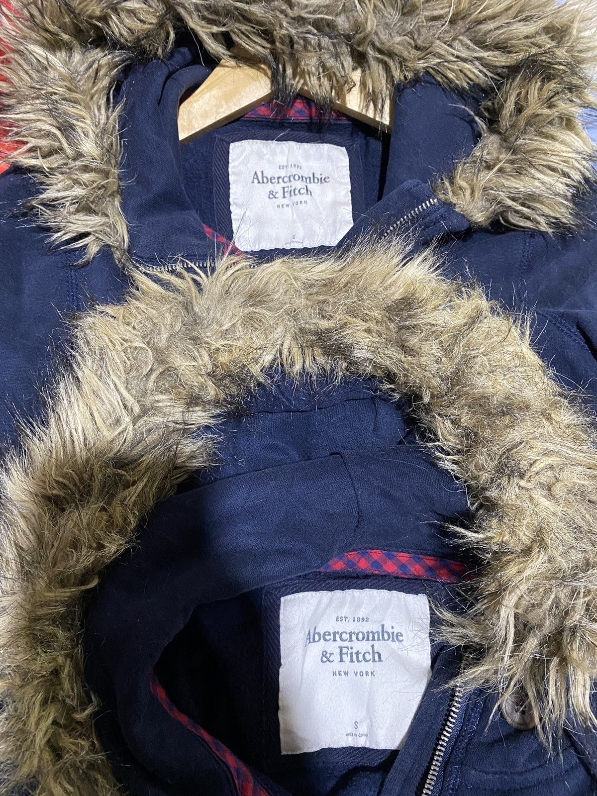 Abercrombie & Fitch × If Six Was Nine × Le Grande Bleu (L.G.B.) Bundle 2 Abercrombie & fitch fur zip hoodie ifsixwasnine lgb Size US S / EU 44-46 / 1 - 5 Thumbnail