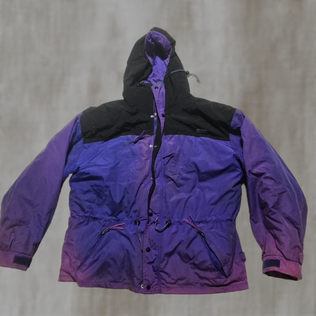 Vintage VINTAGE Sierra Experience Jacket Windbreaker Purple Women's XL Adult Jacket Windbreaker, Purple, XL, Women, Sierra Experience, Vintage, Jacket Size XL / US 12-14 / IT 48-50 - 1 Thumbnail