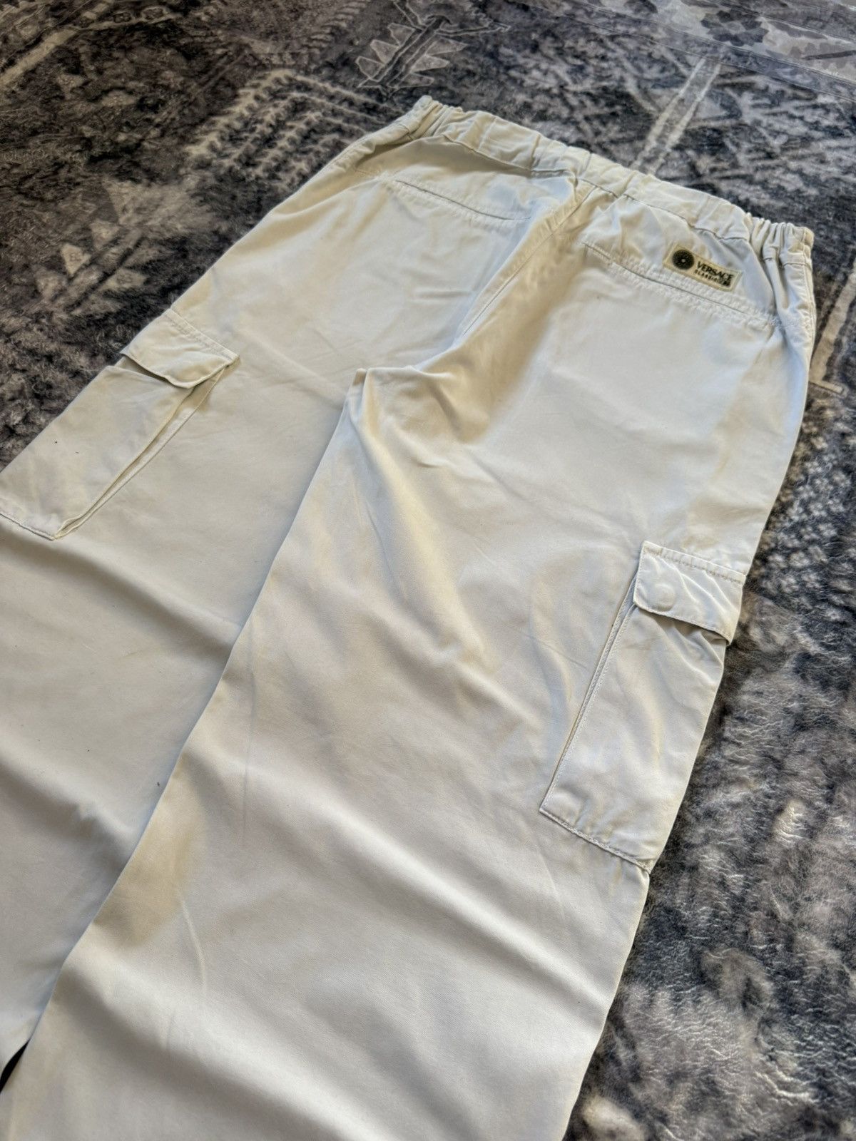 Versace Versace Classic V2 Wide Cargo Pants Italian Made Size US 30 / EU 46 - 12 Thumbnail