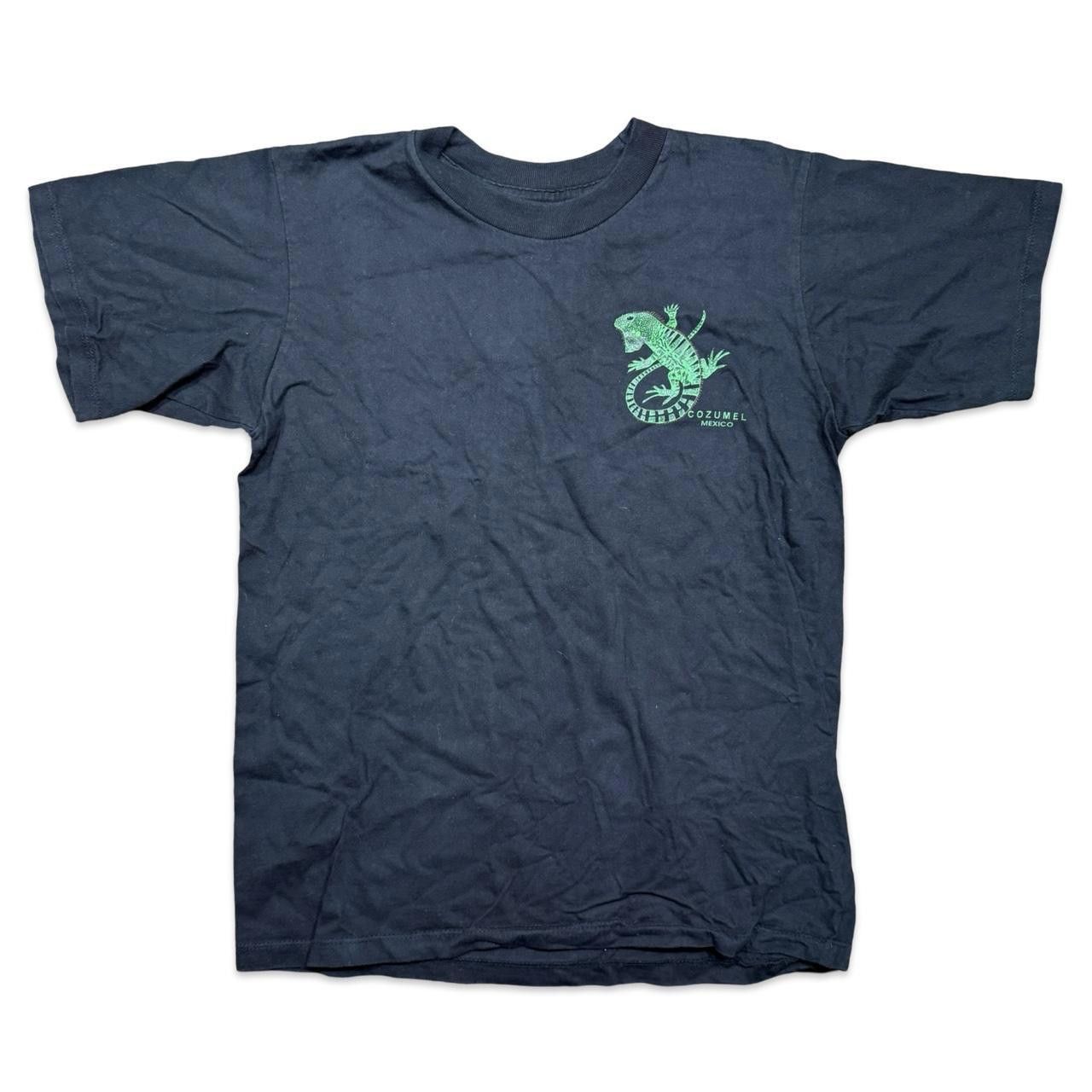 Designer Iguana Lizard 🦎 Cozumel Mexico vintage tee Size US L / EU 52-54 / 3 - 2 Thumbnail