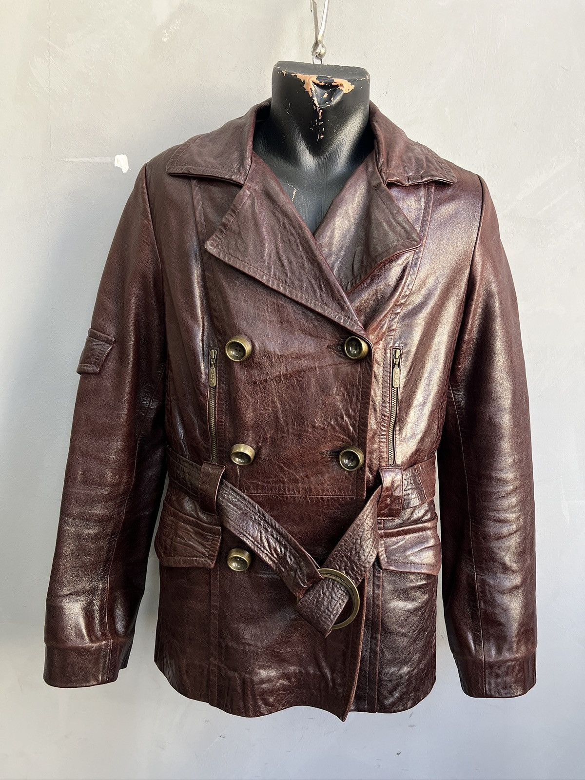 Hysteric Glamour Opium leather y2k ann demeulemeester styleLeather Jacket Size US M / EU 48-50 / 2 - 1 Thumbnail