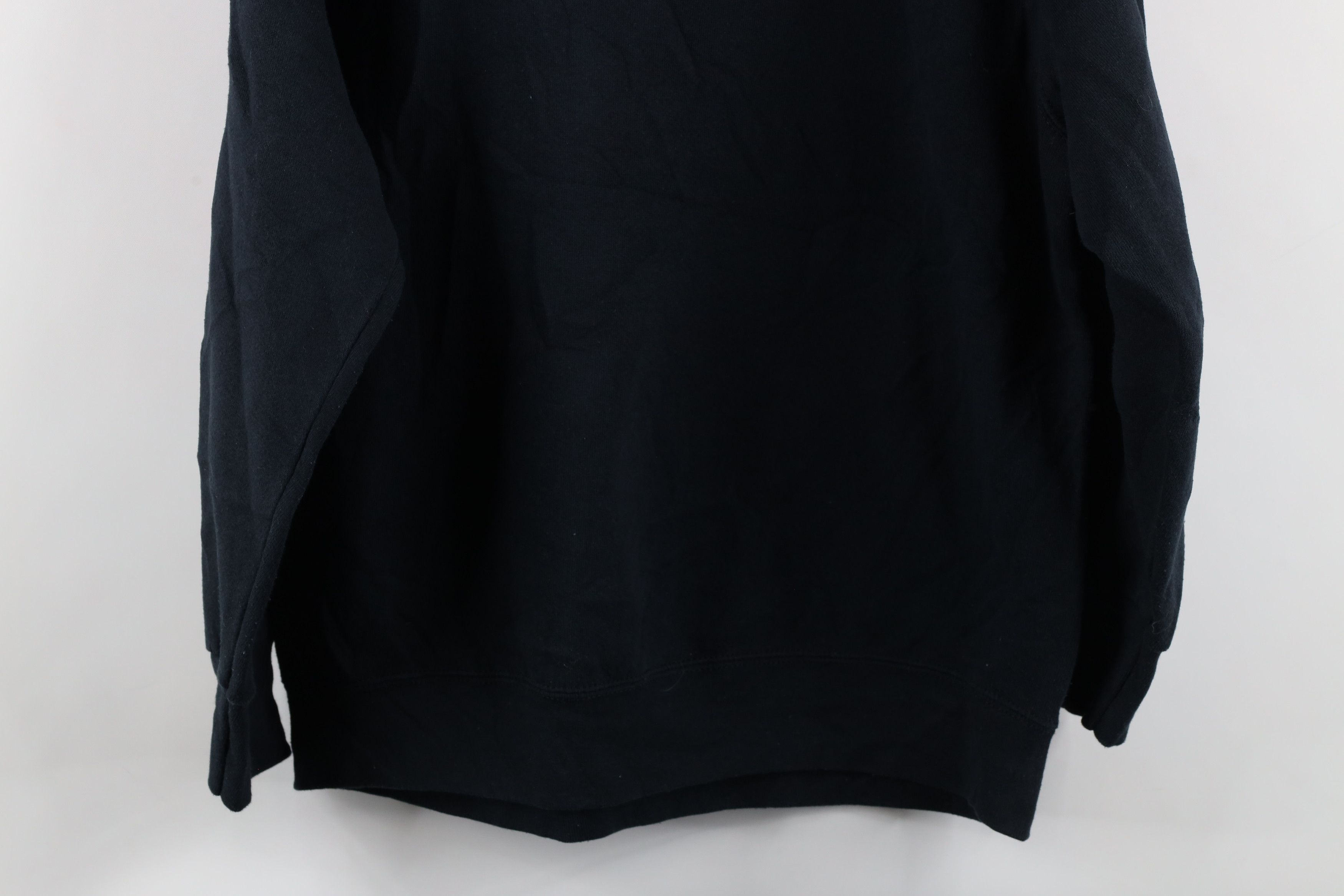Vintage Vintage 90s Streetwear Owl Crewneck Sweatshirt Black Size US L / EU 52-54 / 3 - 9 Thumbnail