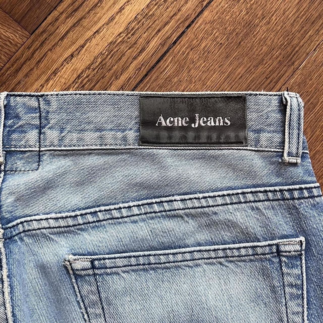 Acne Studios ❗️RARE❗️Archive 90s Acne Bootcut Straight Faded Jeans Vtg Y2K Size US 32 / EU 48 - 4 Thumbnail