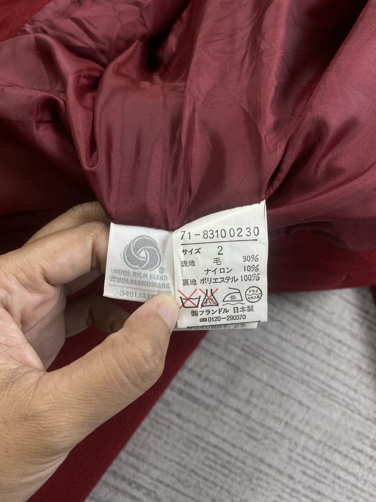 Yohji Yamamoto 🔥STEALS Yohji Yamamoto Ined Wool Jacket Size M / US 6-8 / IT 42-44 - 10 Thumbnail