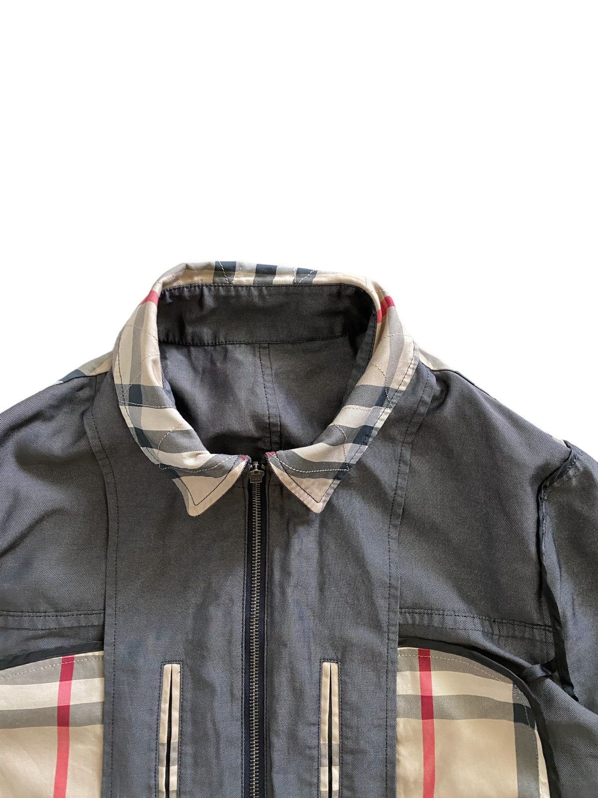 Burberry vintage BURBERRY LONDON JACKET BOMBER nice design Size US L / EU 52-54 / 3 - 7 Thumbnail