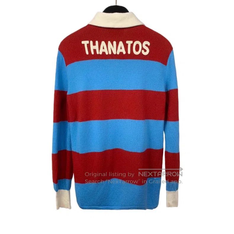 Gucci Gucci Red and blue colour-blocked wool lapel long-sleeved Size US M / EU 48-50 / 2 - 2 Thumbnail