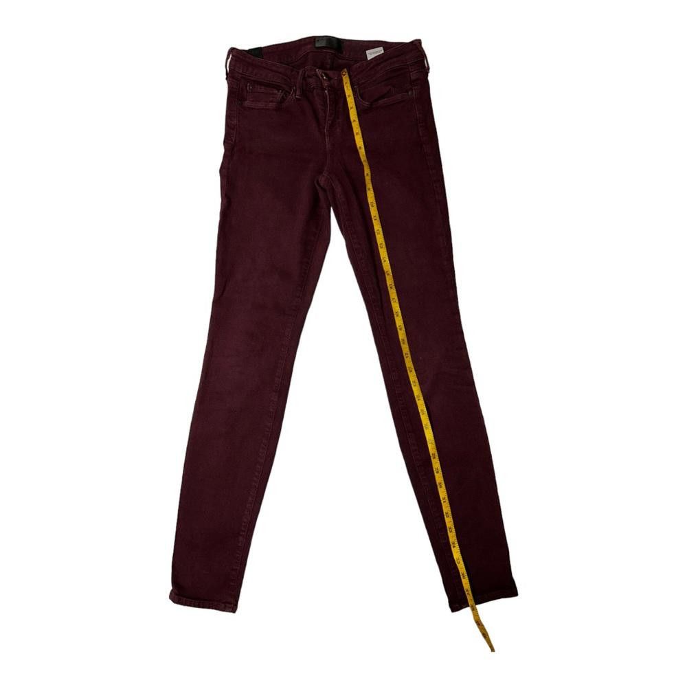 Vince Vince. I Riley Skinny Jeans Burgundy Size 26 Size 26" / US 2 / IT 38 - 4 Thumbnail