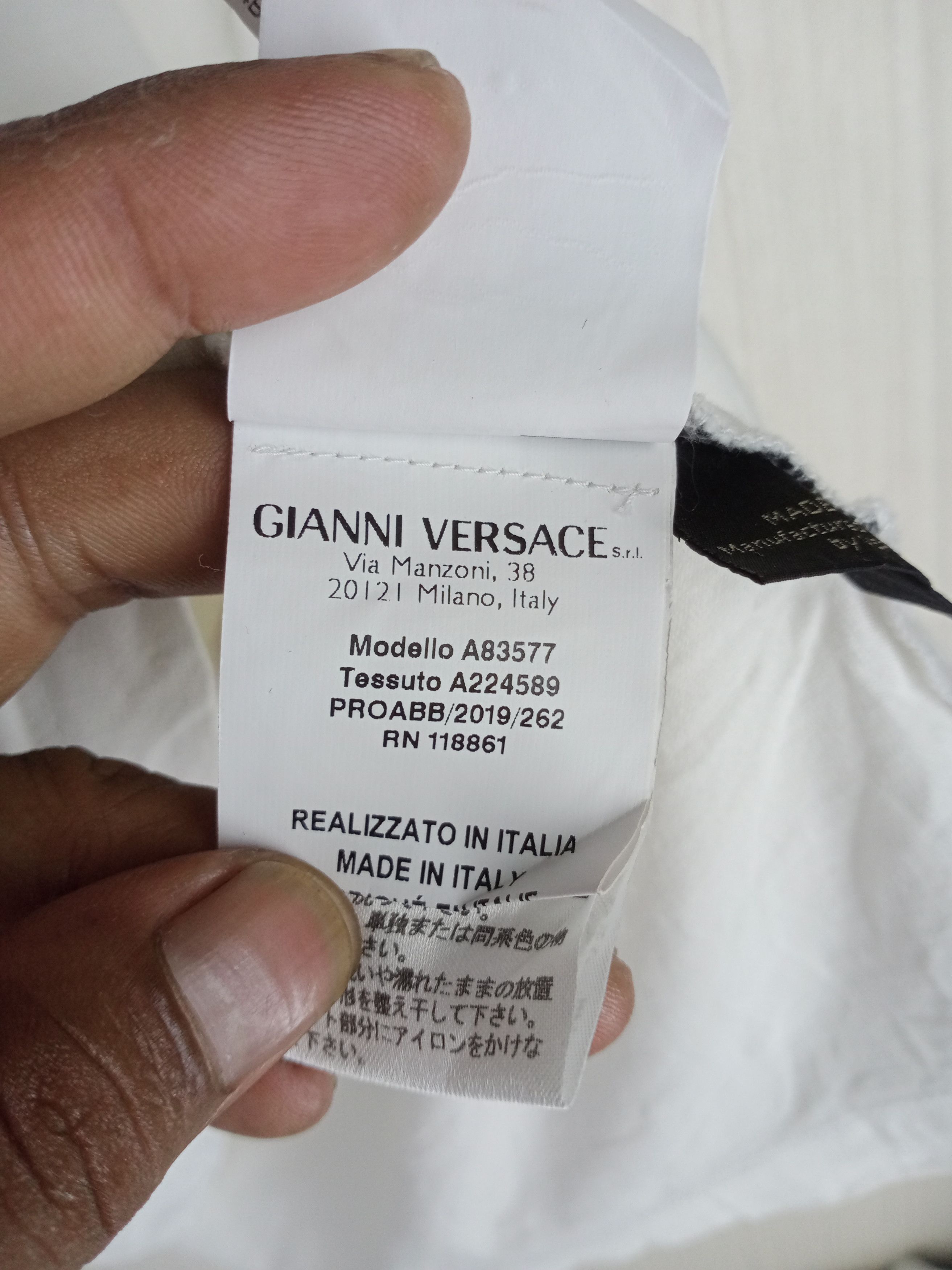 Versace Rare Versace Medusa Big Logo Tshirt Size US M / EU 48-50 / 2 - 8 Thumbnail