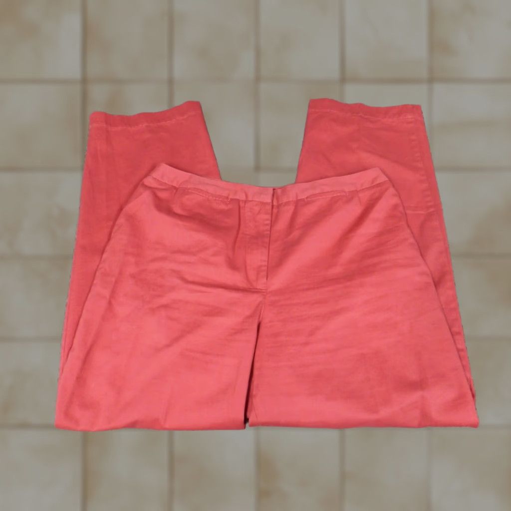 Charter Club Charter Club Pants Womens 14 Pink Straight Chino 14 Regular 29in Inseam Jeans Pants Size 36" / US 14 / IT 50 - 1 Thumbnail