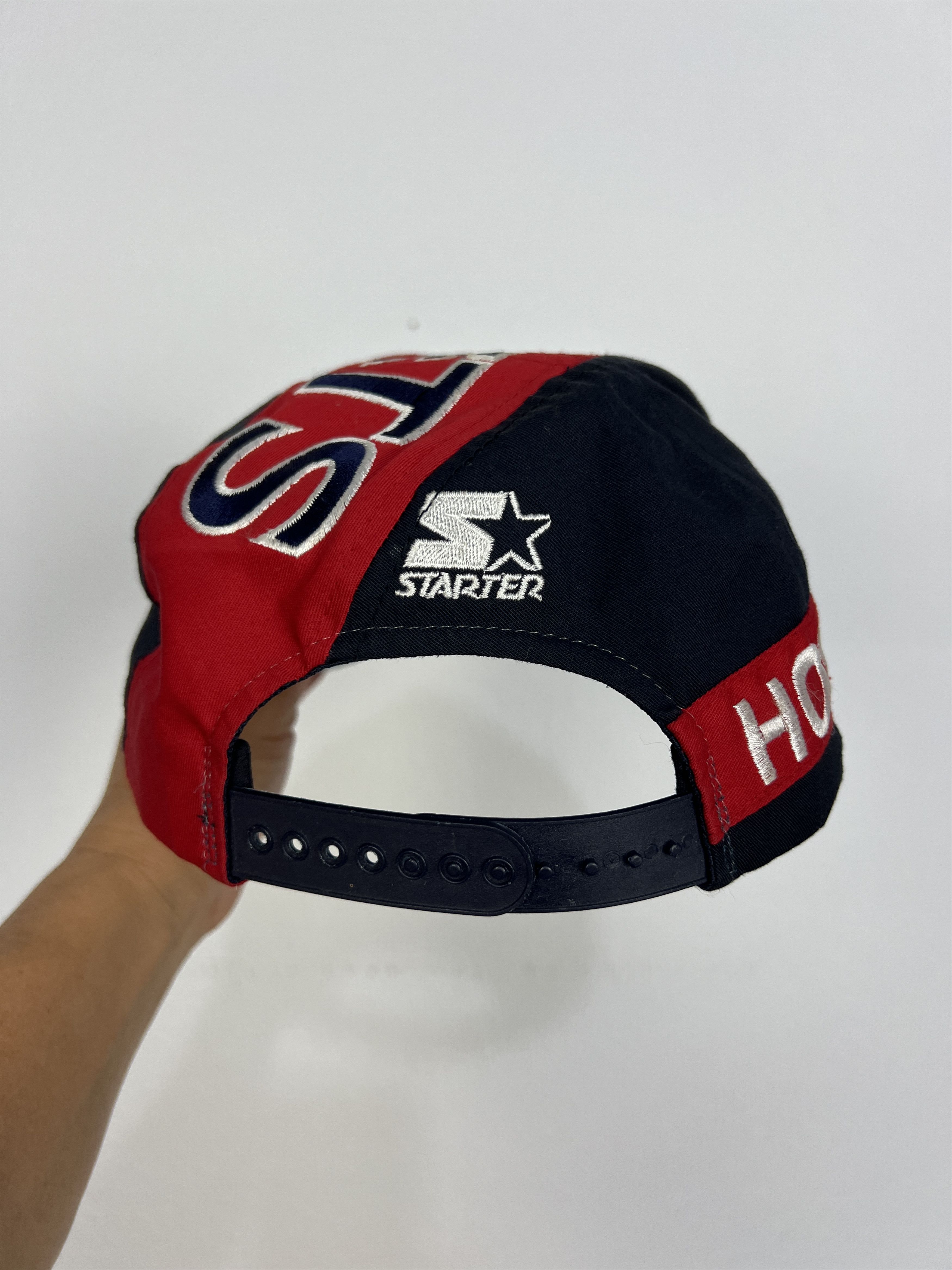 Starter Vintage 90's Starter Houston Rockets NBA Cap Hat Adult Size ONE SIZE - 4 Thumbnail