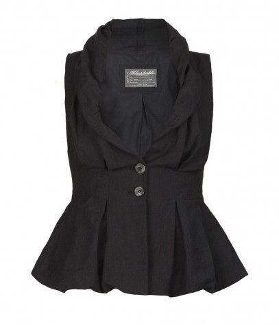 Allsaints AllSaints Spitalfields Silva Waistcoat – Made in Cyprus UK12 Size L / US 10 / IT 46 - 1 Thumbnail