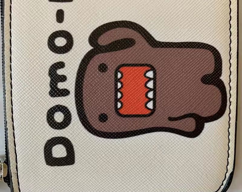 Japanese Brand × Toy Machine Kawaii Domo Kun ID Card Holder Case Size ONE SIZE - 4 Thumbnail