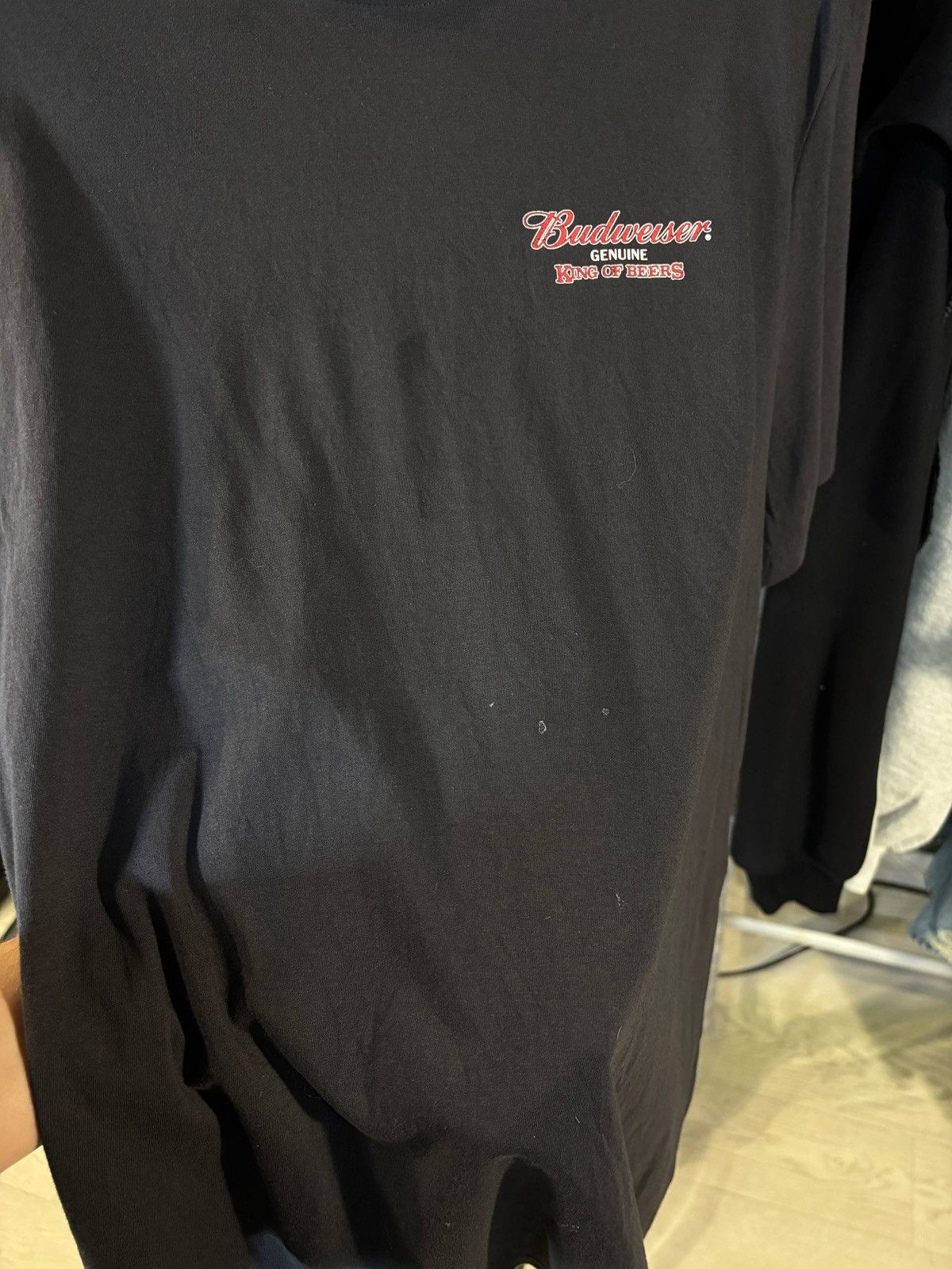 Budweiser Budweiser big logo T-shirt Size:XL Size US XL / EU 56 / 4 - 6 Thumbnail