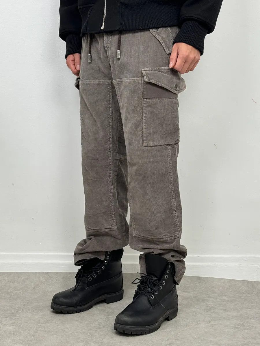 Dolce & Gabbana Dolce & Gabbana Grey Multipockets Cargo Pants Size US 31 - 2 Thumbnail