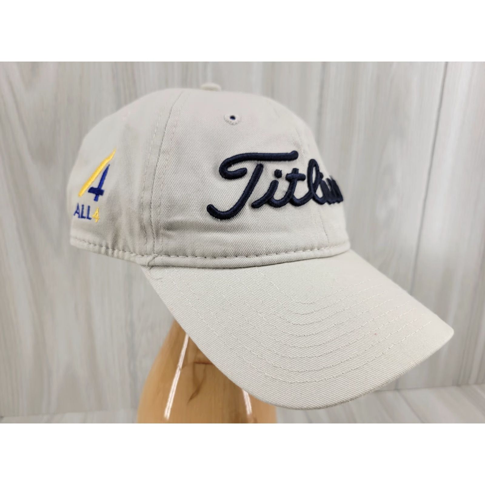 Titleist Titleist Golf Hat Cap Khaki Tan All4 Men One Size Khaki Logo Classic Vintage: No (adapted within constraints) Size ONE SIZE - 2 Thumbnail