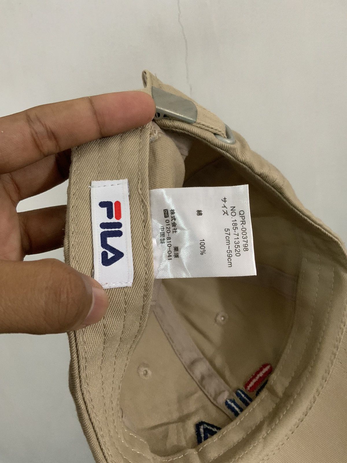 Fila Fila Big Logo Hat Size ONE SIZE - 10 Thumbnail