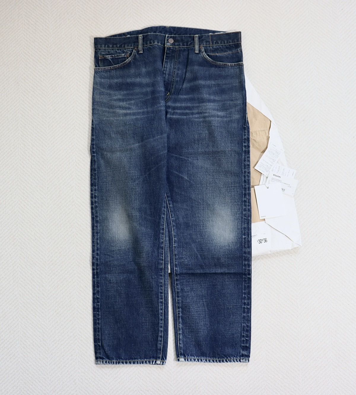Visvim Visvim 24ss Social Sculpture 21 Damaged-40 21D40 W36L30 Size US 36 / EU 52 - 4 Thumbnail