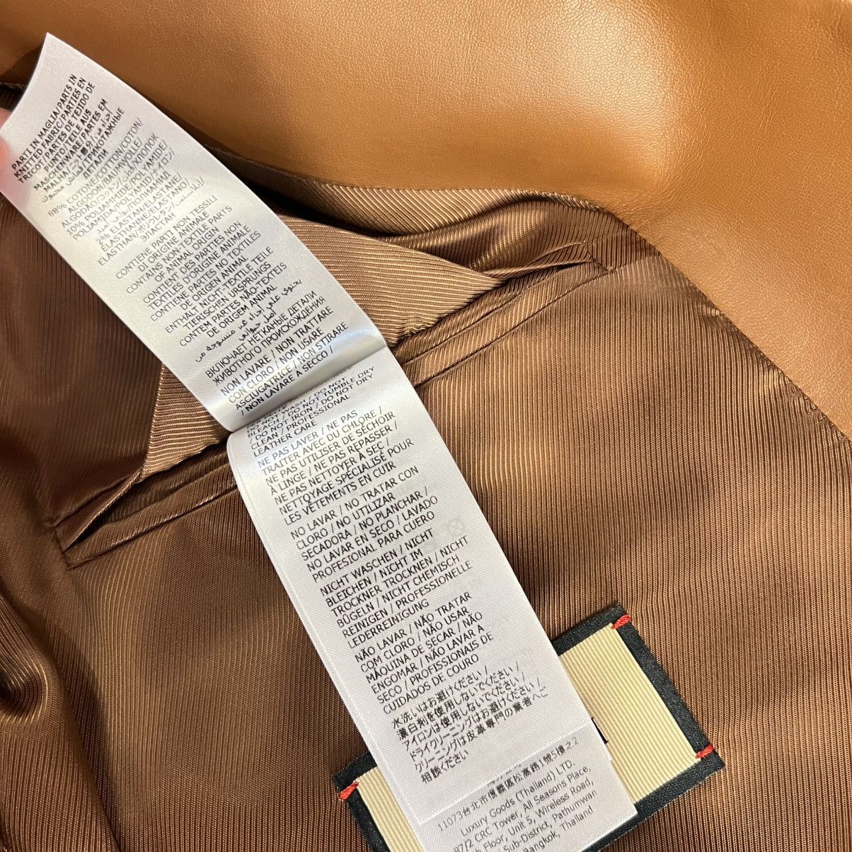 Gucci Gucci Leather Jacket in Large Size US L / EU 52-54 / 3 - 7 Thumbnail
